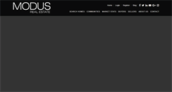 Desktop Screenshot of modusrealestate.com